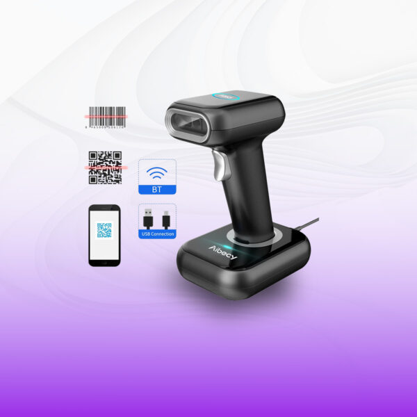XB-6255m- 2D Barcode Scanner no Stand